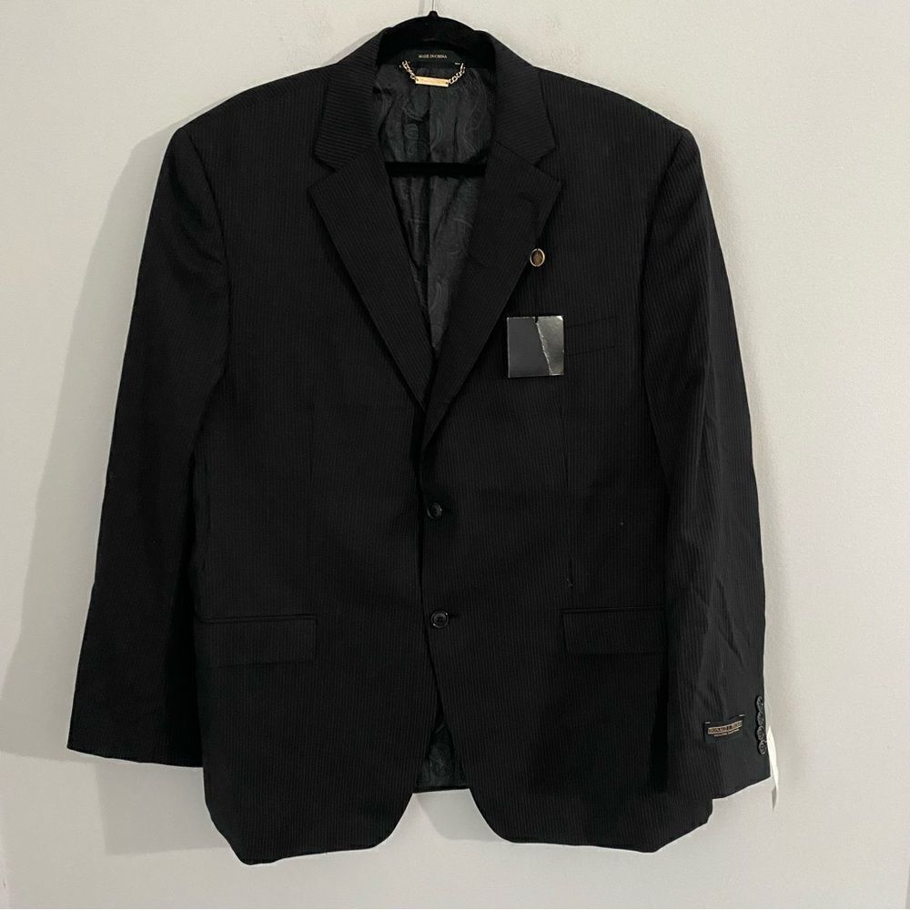 Donald J Trump Men’s Pin Striped Wool Suit Jacket Only